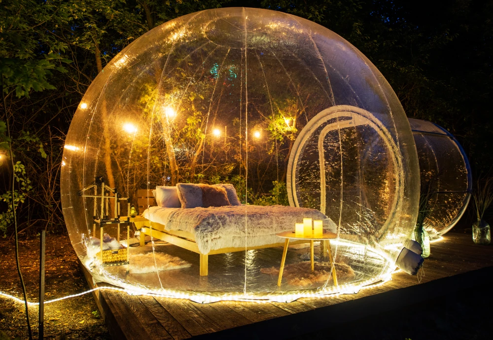 tunnel inflatable bubble camping tent